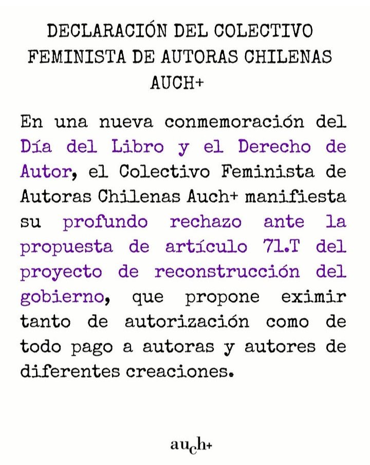 Autoras Chilenas tweet media
