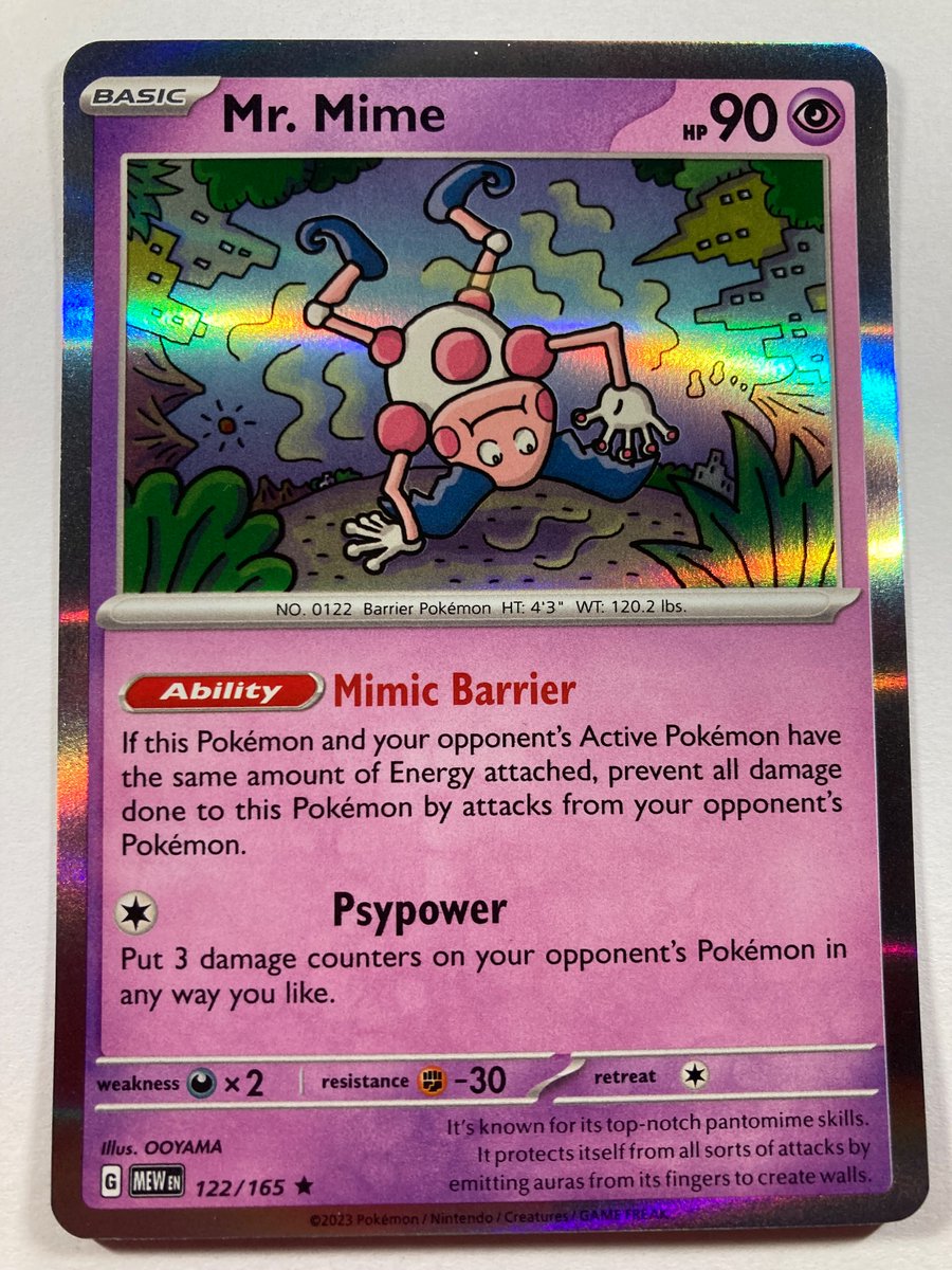 🎁Appreciation Day Giveaway🎁

Winner Announced Monday

I have no clue about Pokémon or these cards but if you want them follow rules below!

🔥Pokémon Mr Mime Purple Holo #90

To enter
1. Follow
2. Retweet
3. Like