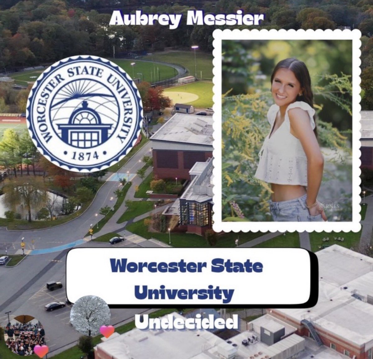 ChooseSEBRSD's tweet image. Senior Spotlight 2026: Aubrey Messier. Congratulations Aubrey for committing to Worcester State University! On behalf of all of us @ChooseSEBRSD, we wish you well in your studies over the next four years!! #Classof2026 #FutureLancer @WorcesterState