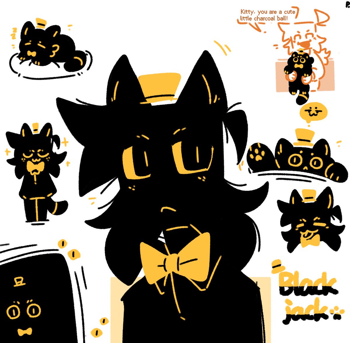 WATERabz's tweet photo. Black Cat 🐈‍⬛
#dsaf #dsafau #dsafjack #jackkennedy #dsafblackjack #dayshiftatfreddy https://t.co/5oRX7ymbjZ