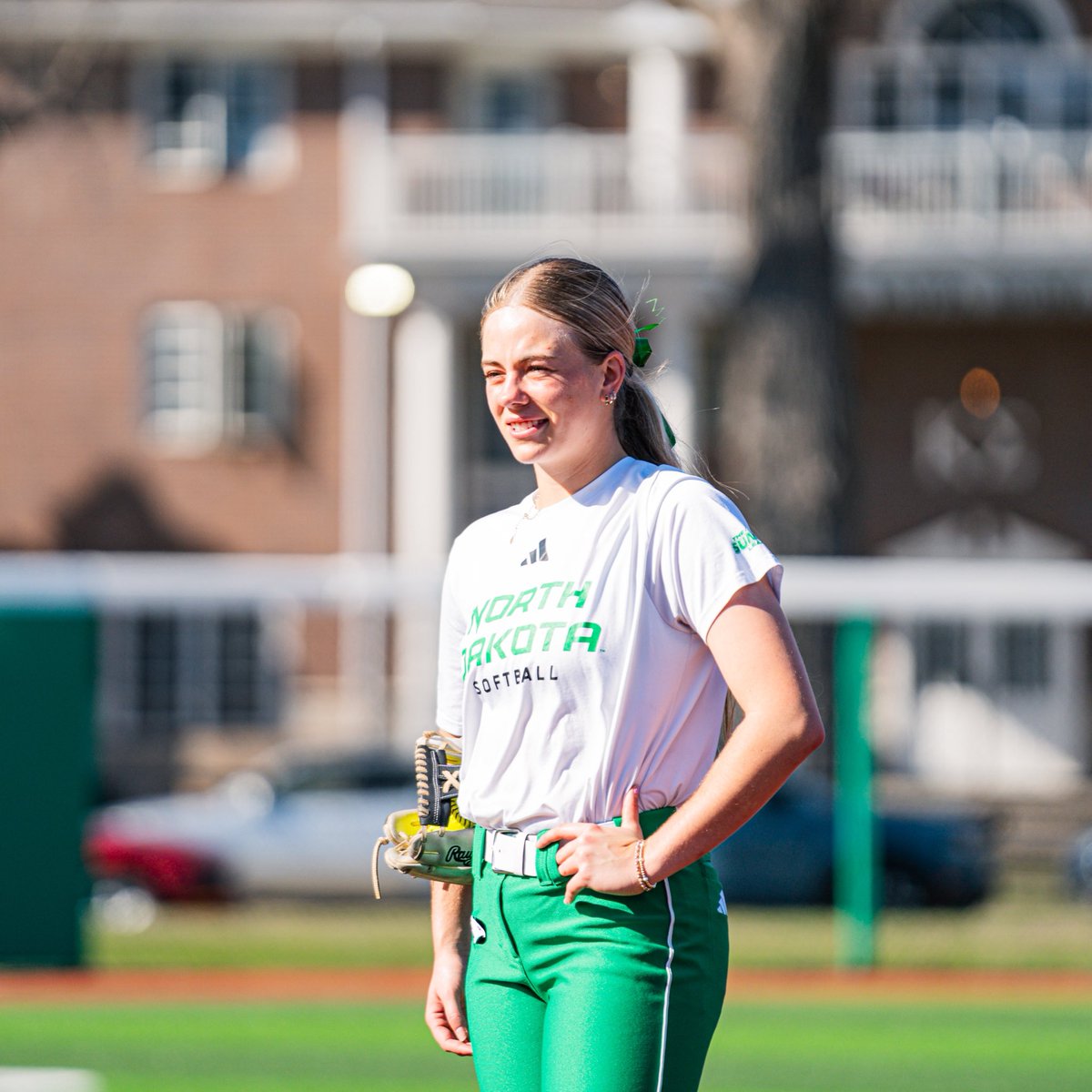 UNDsoftball's tweet image. We out here🫡

#UNDproud | #LGH