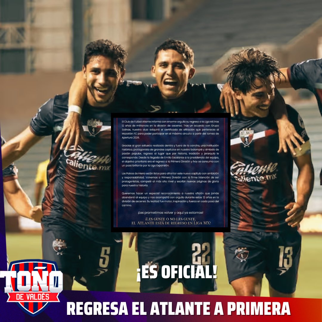 Antonio de Valdés tweet media