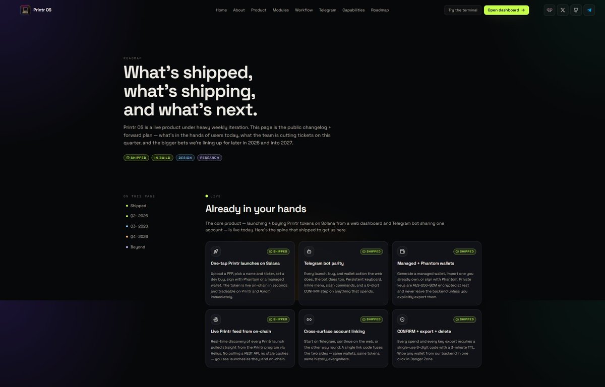 Printr OS tweet media