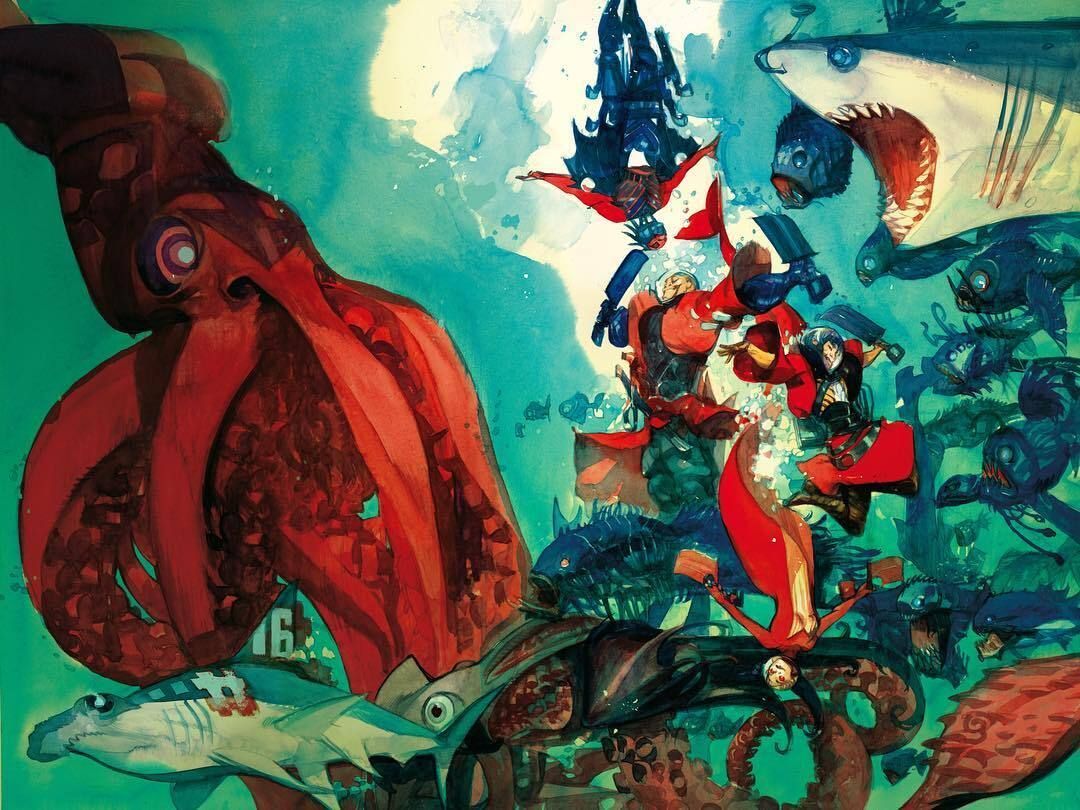 CDReferences's tweet image. The Art of Greg Tocchini → buff.ly/Ig0ulyk

#artist #portfolio #illustration #art