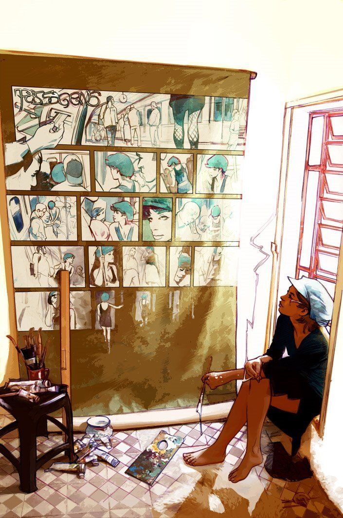 CDReferences's tweet image. The Art of Greg Tocchini → buff.ly/Ig0ulyk

#artist #portfolio #illustration #art