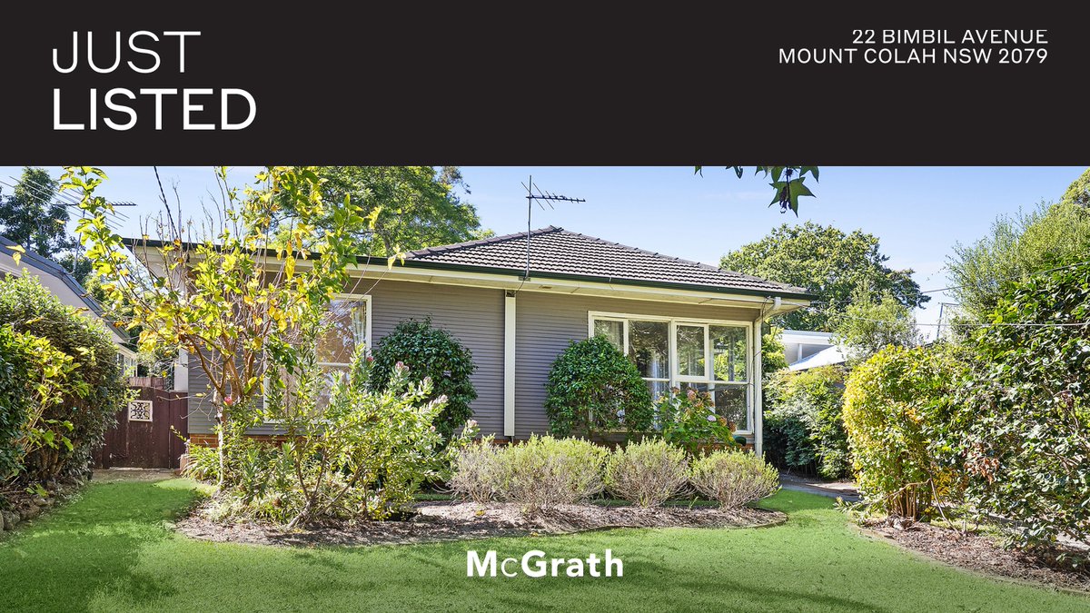 nickberman's tweet photo. 🛌 4 🛀 1 🚘 1
📍 22 Bimbil Avenue, Mount Colah, NSW, 2079

My latest listing on RateMyAgent.

https://t.co/C38rbabaTH

...
#ratemyagent #realestate #McGrath_Hornsby https://t.co/6MzFrkCu7w