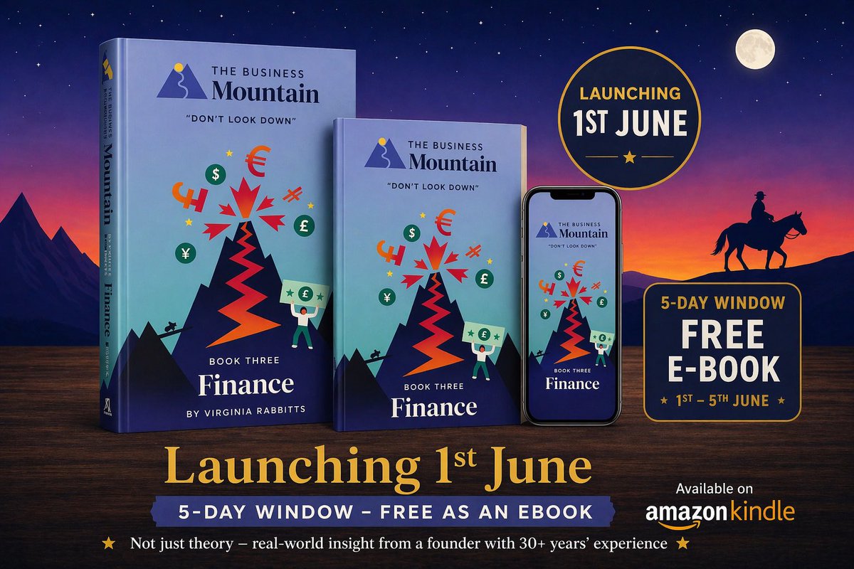 Mou1Business's tweet photo. After 4 years of dedication - and all while going through intense rehab 

This book is the result of decades of real-world business experience, crafted to make finance clear &amp; actionable for startups &amp; dreamers &amp; SME’s
#Persistence #Determination #BusinessFinance #StartupSupport https://t.co/8gkWKf0GZF