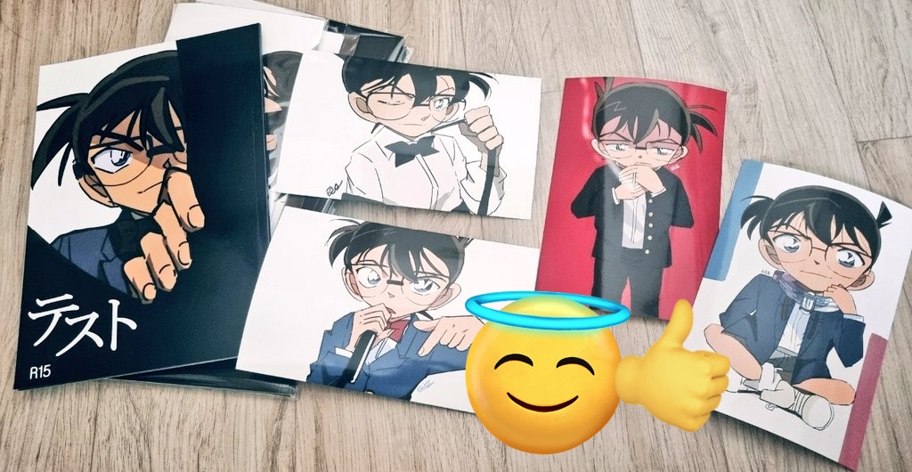 소량으로 들고가요 😌
엽서중에 중딩코난인데 처음이자 마지막 그림입니다ㅋㅋㅋㅋㄱ