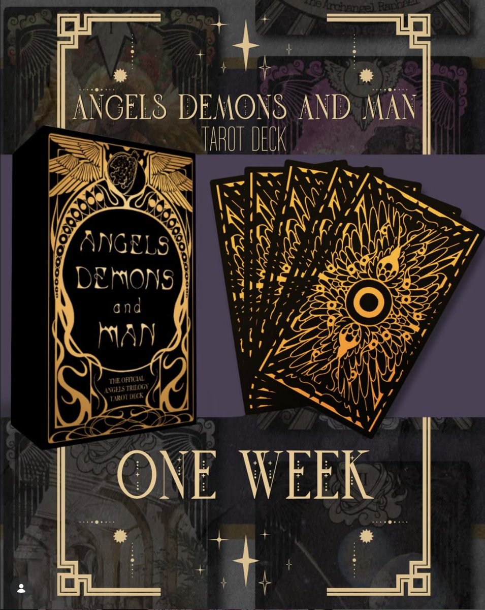 Angels, Demons, and Man Tarot tweet media