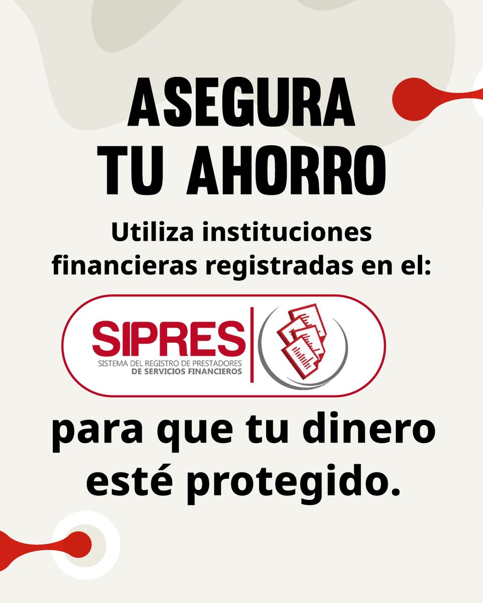 CondusefMX's tweet photo. Si una oferta parece demasiado fácil o promete rendimientos poco realistas, es probable que represente un riesgo de fraude.
✅ Verifica en el #SIPRES que la institución sea legal.
👉https://t.co/pVwgaCd2KQ
🧵 (2/3) https://t.co/CbrSHtagAM