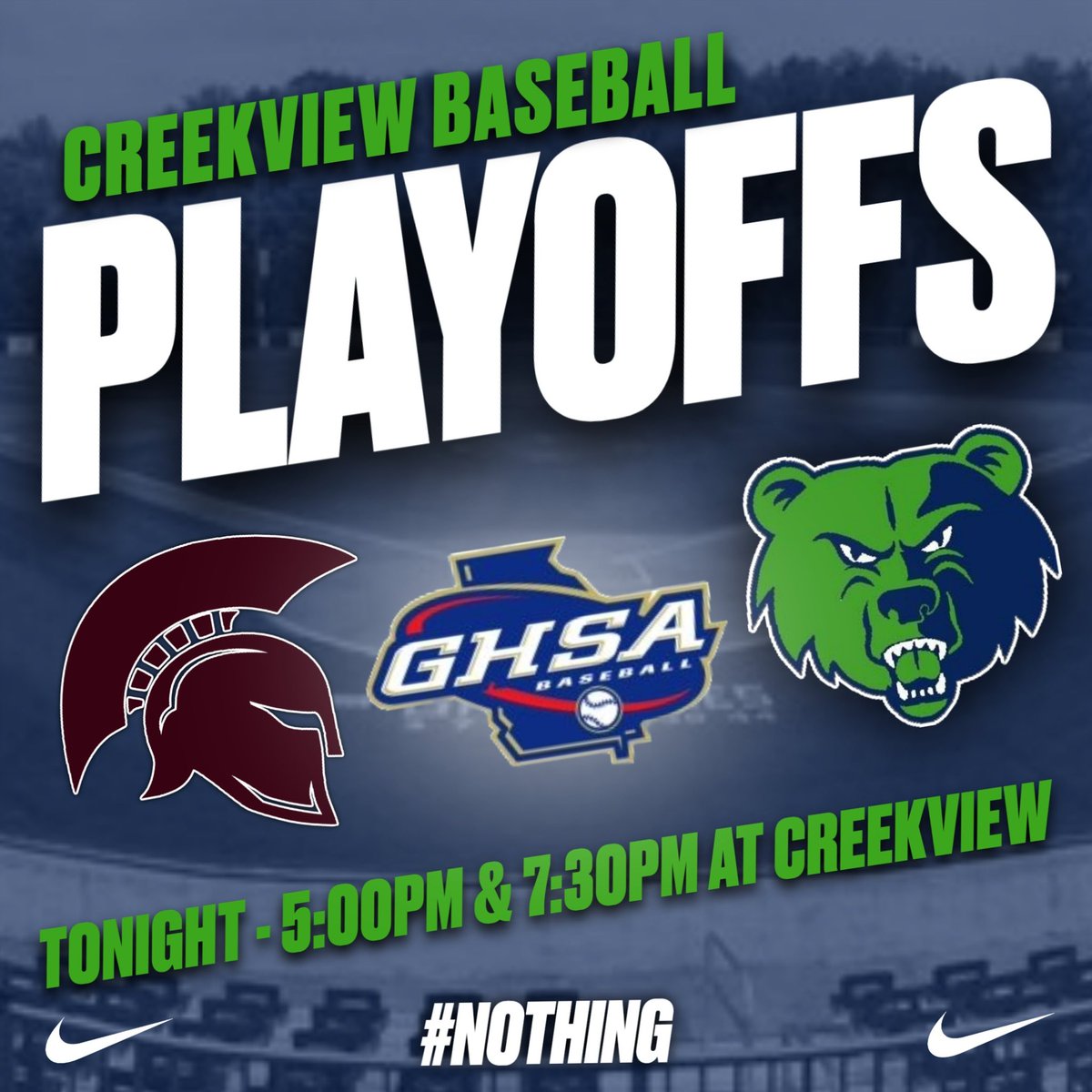 🐻Creekview High School Baseball🐻 tweet media