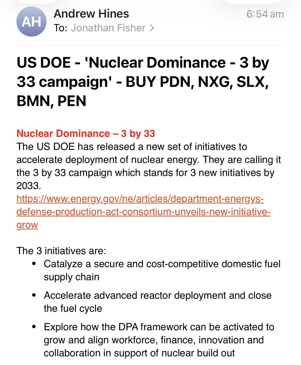 Jonathan Fisher, The Australian Uranium Guy tweet media