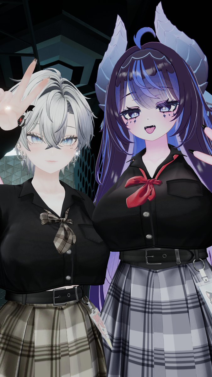 じおごんさんと同じ制服で撮ったやつ！