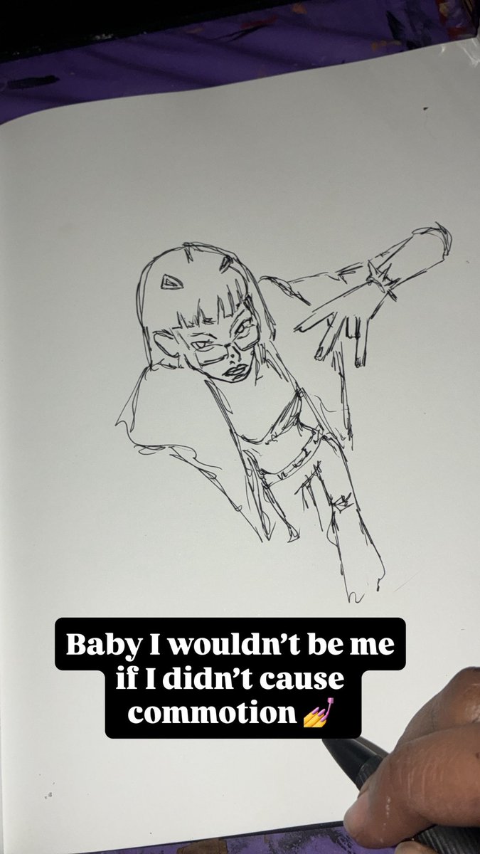 92sturdy's tweet image. Baby I wouldn’t be me if I didn’t cause commotion 💅