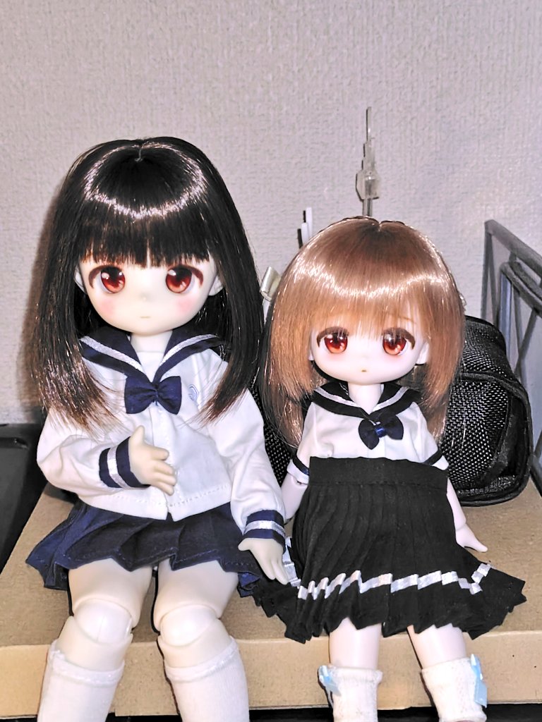 #おはドル 
#tinyfox
#ボニバニ6
#ボニーバニー6

おはようございます。

れな「ガンバってくださいなのです」
らな「い、いってらしゃい。。💦」