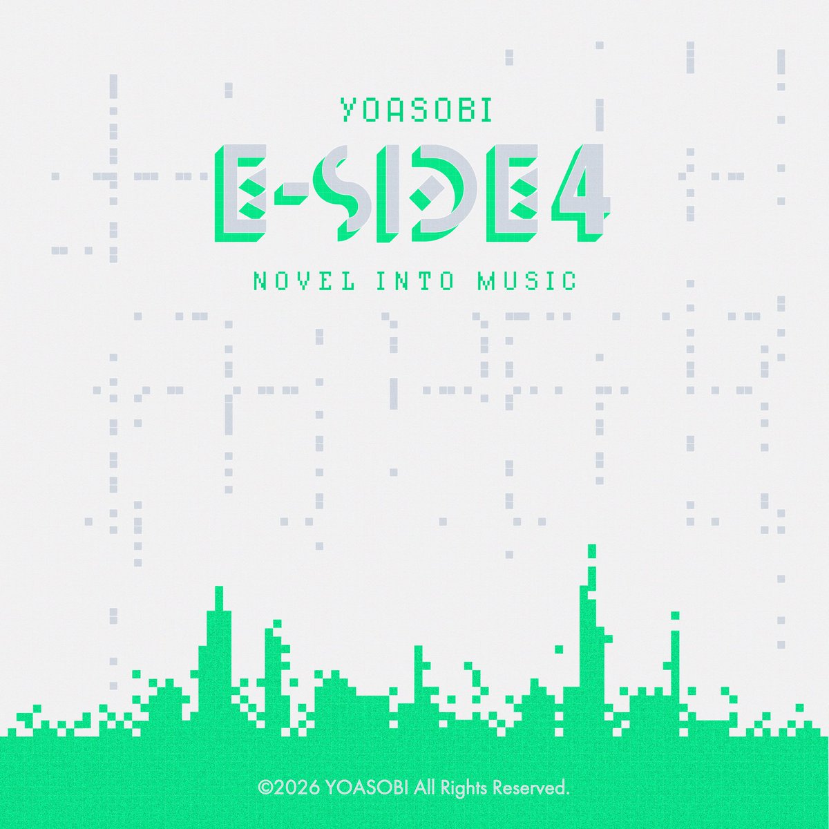 YOASOBI_staff's tweet photo. 【英語版MV 3夜連続公開🎞️】
英語版EP『E-SIDE 4』のリリースを記念して、本日より3夜連続でMV公開決定！🤝
英詞の言葉響きが新しい楽曲たちを、是非お楽しみください💫💫

*4月24日(金)PM22:00 YouTube公開
■YOASOBI / ADRENA(「アドレナ」English Ver.) Official Music Video
https://t.co/C0U6NoTC5g

*4月25日(土)PM22:00 YouTube公開
■YOASOBI / BABY(English Version) Official Music Video
https://t.co/ZyeumiwB16

*4月26日(日)PM22:00 YouTube公開
■YOASOBI / HEART BEAT(English Version) Official Music Video
https://t.co/PtDDWWYMZr

#YOASOBI_ESIDE4