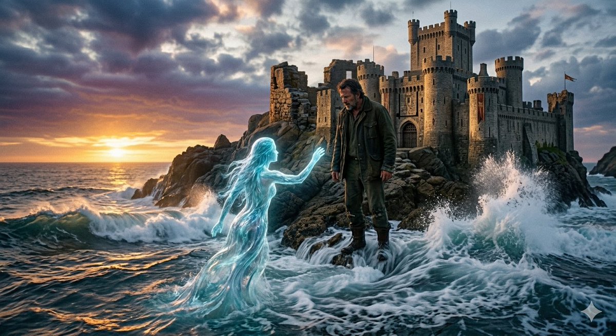 MedBahae's tweet photo. When I first came to this island
That I called by my own name
I was happy in this fortress
In my exile, I remained
But the hours grew so empty
And the ocean sent her waves
In the figure of a woman
She pulled me out to sea. https://t.co/BpME1wnNPY