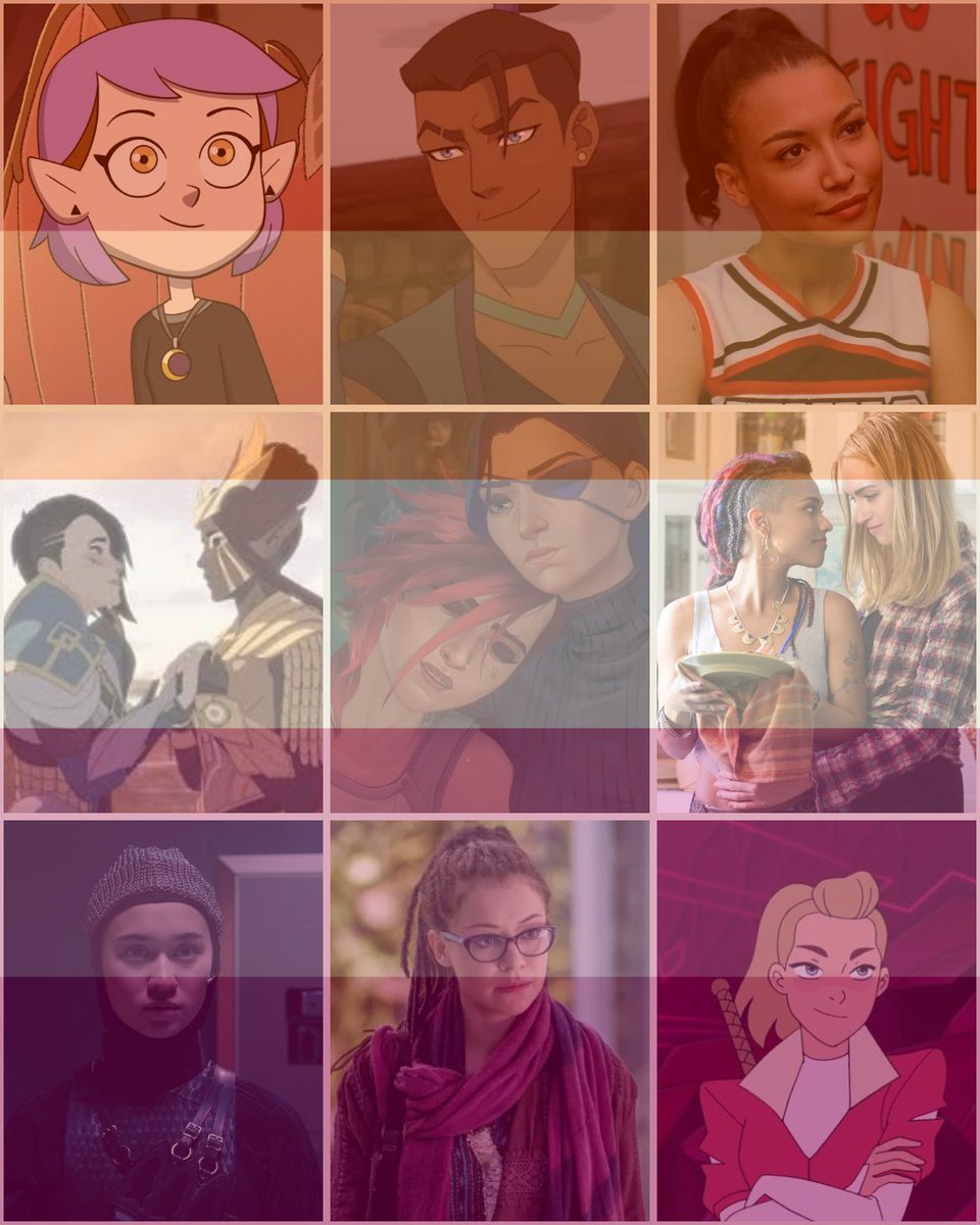 Cool lesbian characters from visual media for lesbian visibility week