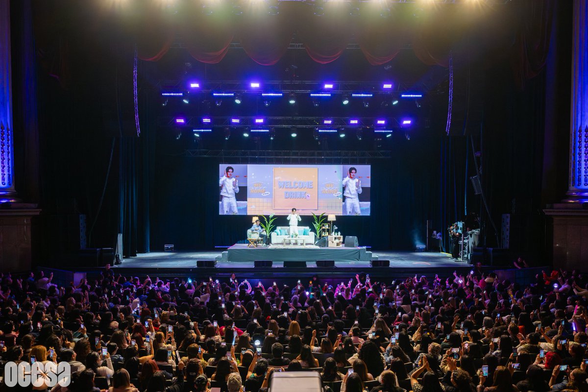 OCESA K-pop tweet media