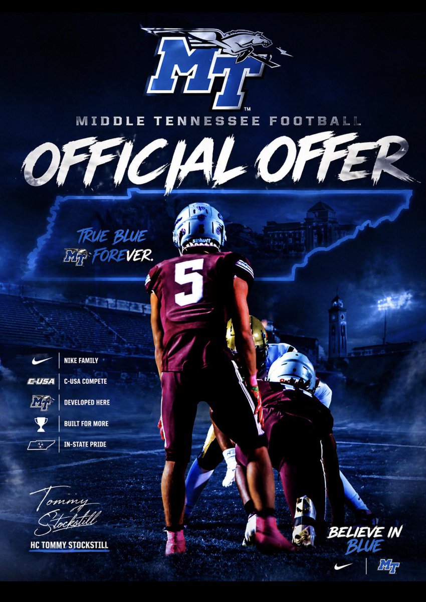 chris_hercules5's tweet photo. Blessed to receive a offer from @MT_FB @MTSU @MTFB_Recruiting https://t.co/1Rg1N5BepH