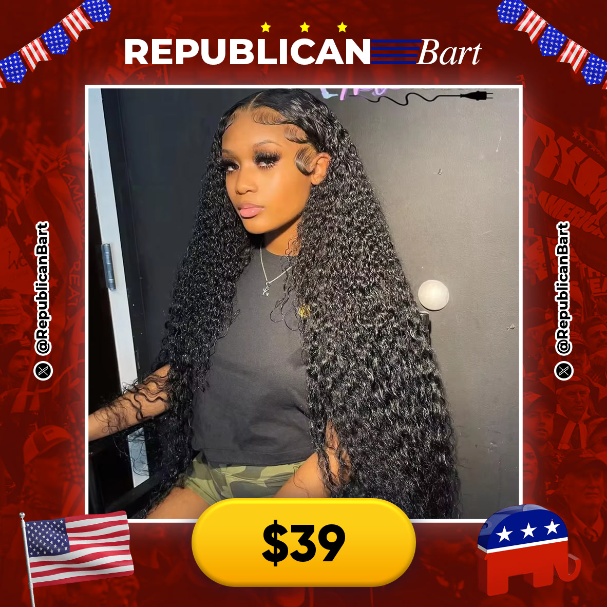 RepublicanBart's tweet photo. ✨WIG MAGIC✨

💇‍♀️ Deep Wave HD Lace Wig
🔗 https://t.co/M36vhywRCd https://t.co/1BF3TQhWMs