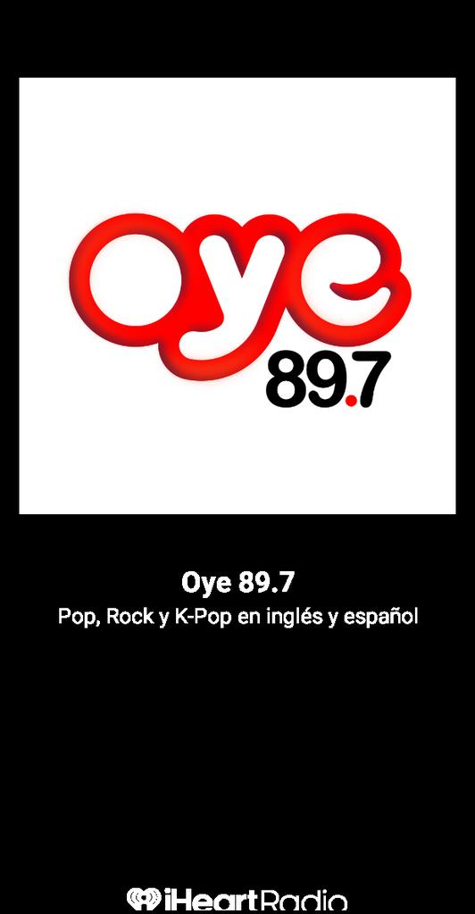 oskyvalle73's tweet image. ¡Escucha esta estación de radio! Oye 89.7 … iheart.com/live/11330/?cm…
#Sonando #Swiin @BTSARMY_MXCO 
@bts_peru1 @BTSarg_official @ARMYBogotaCol @bts_bighit 
#EnCabina @Oye897📻🎶🔊🔊🔊 @OyeSergioMejia @iHeartRadio ♥️
@LeonesDeOye897 🦁🦁
#SiemprePresentes ✨️✨️✨️✨️✨️