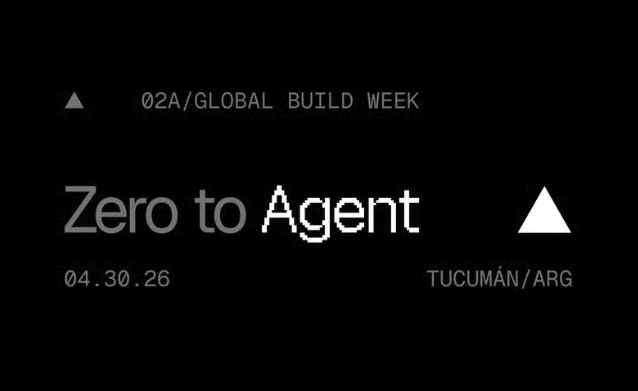 crypto_dev_1's tweet photo. Tendremos Zero to Agent en Tucumán! 

Metemos entrevistas IRL para ver qué se viene buildeando?

https://t.co/Z7uQ1Pbohb https://t.co/YdF3WpGO2m