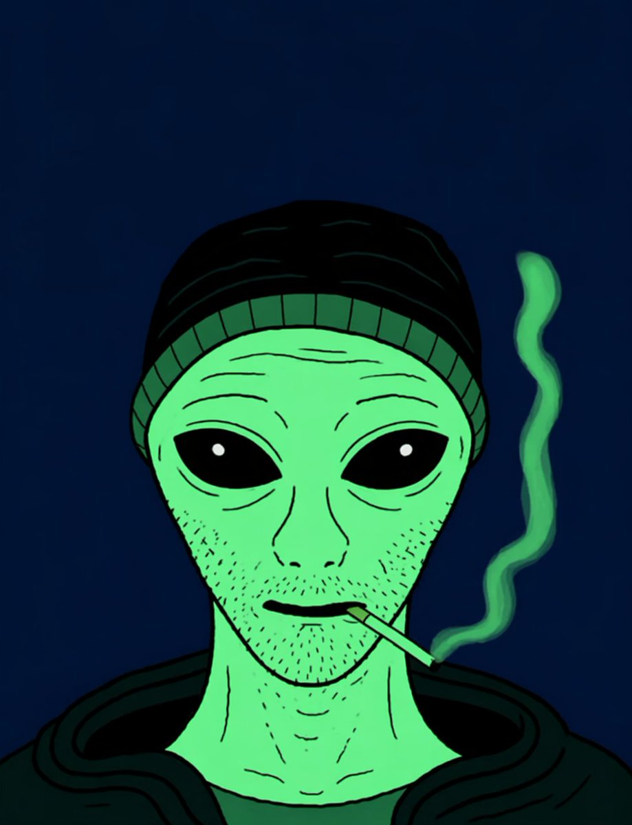 basicapesociety's tweet photo. I love me some alien meta. Grab a bag, repost this and let's send him to outer space.

$BULLISH

Bullish Alien https://t.co/fl0HwqNuuV
