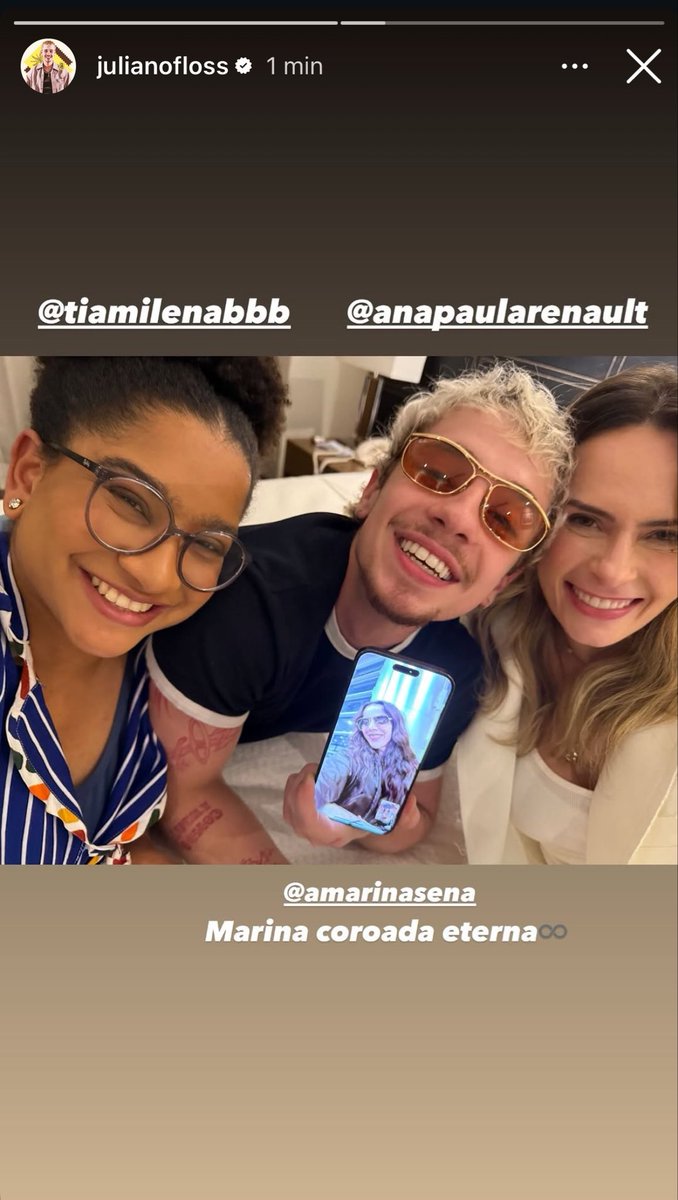 Ate a marina é eterna e a samira nadaaaaaaaaaaa