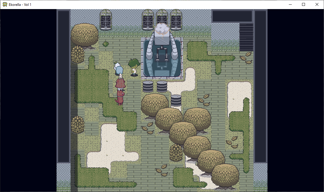 EkorellaGame's tweet image. Alguns spoilers do que virá no novo capítulo de Ekorella, com lançamento previsto ainda para 2026.

Se o primeiro adversário lhe parece familiar, não é coincidência...
E agora teremos reflexos nas poças de água!

#pixelart #indiegame #indierpg #omori #jrpg