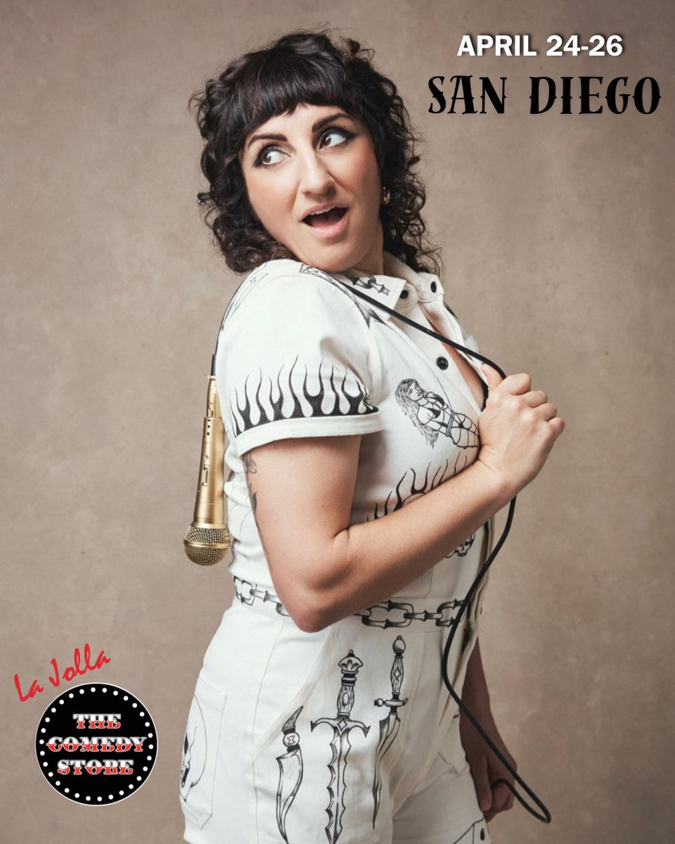 StephTolev's tweet photo. San Diego this weekend @ComedyStoreLJ grab tix now! https://t.co/yMW5JYpgKk https://t.co/b0PA8drGck