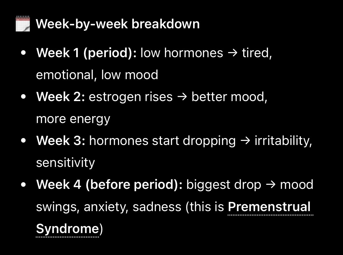 amanibk_'s tweet photo. how am i supposed to make a man understand that females just get to be happy and energetic for one week out of the rest because of the cycle? https://t.co/l6nfXk41bR