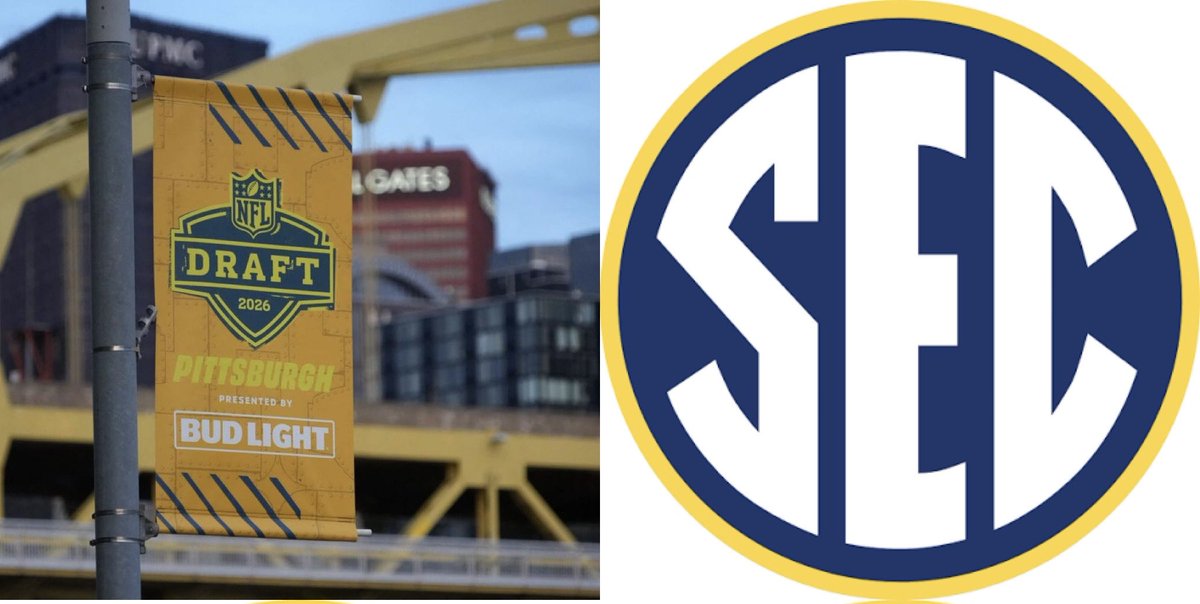 I LIKE THE OVER AT 6.5 SEC PLAYERS TAKEN FIRST ROUND AT -120 ODDS 

1. Ken Faulk Auburn 
2. KC Concepcion AAM
3. Ty Simpson Alabama 
4. Monroe feel of Georgia 
5. Kayden Procter Alabama 
6. Mansdoor Delane 
7, Jermod McCoy