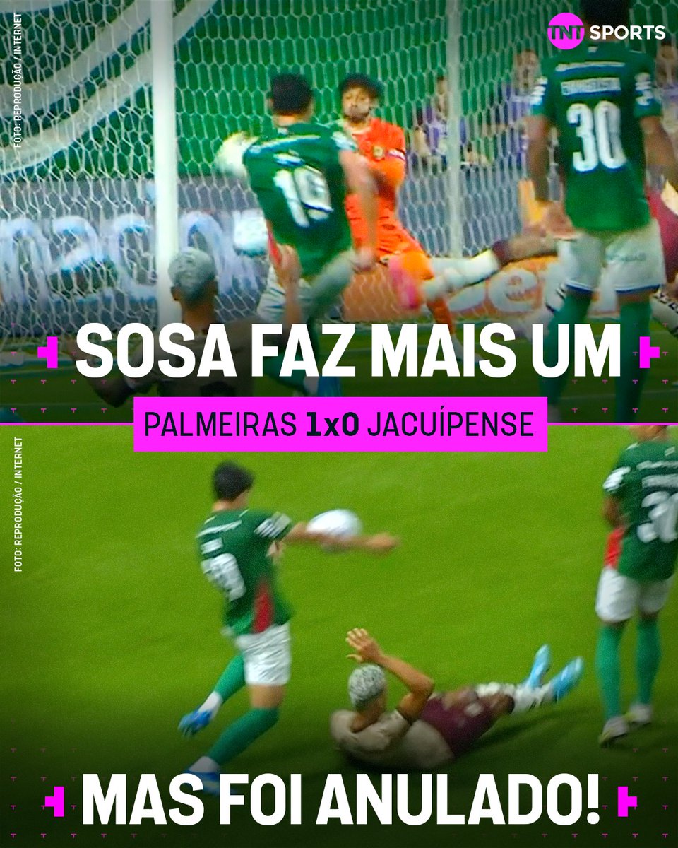 TNTSportsBR's tweet photo. GOL FOI ANULADO! ❌ O Sosa ia fazendo mais um, mas o árbitro Marcelo de Lima Henrique anulou após consultar o VAR. #FutebolBrasileiro #CopaDoBrasil #TR https://t.co/INgZzXklhf