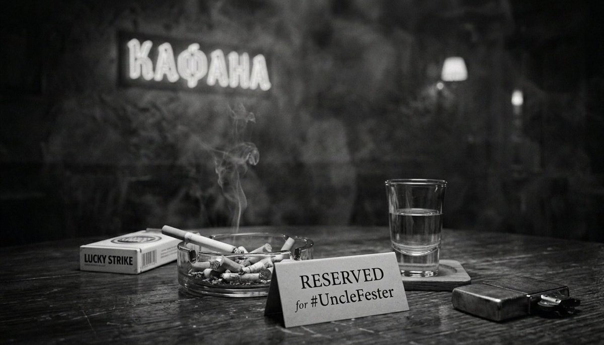 tozatodorovic's tweet image. It's Friday ... so let's get started ...
#UncleFester #Fridaymood #weekend