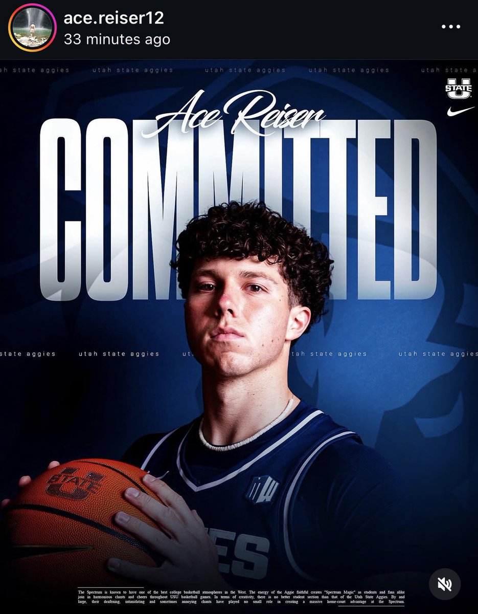 BrianPhillipsa1's tweet photo. AGGIE HOOPS NEWS!! College of Southern Idaho (ID) point guard Ace Reiser has verbally committed to the Aggies!! Here is my article detailing his commitment! Please click the link below. Thank you for reading!!

https://t.co/in3Om53kVo https://t.co/mwrxdnxALx