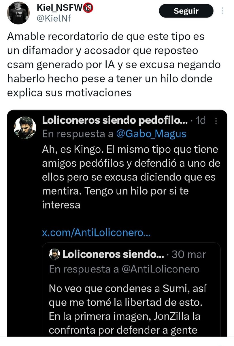 Loliconeros siendo pedofilos 2 tweet media