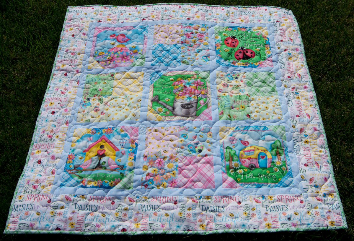 howarths63's tweet image. buff.ly/rLfmFfm  #Quilt #Sunshine Days #BabyGirl #Quilt, #Toddler or #Baby Girl #Minky Quilt 42" X 42", #Keepsake, Naptime, #BabyShower or #Birthday, Special Gift Idea - Etsy buff.ly/G59qBA5