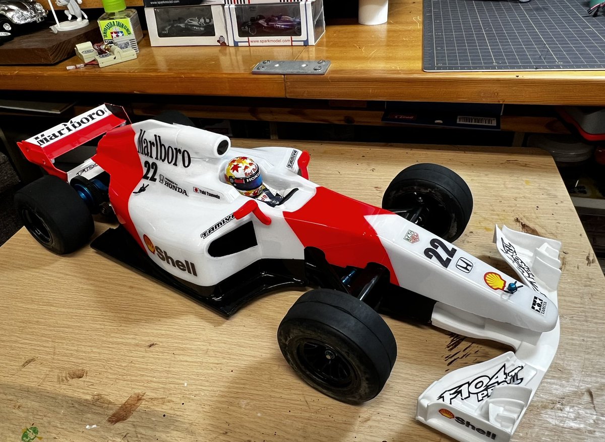 HGSmodel4WD's tweet photo. F1ラジコンが流行ります様に🙏
#タミヤ #F1ラジコン #F104Pro2 https://t.co/OSDEWofdBm