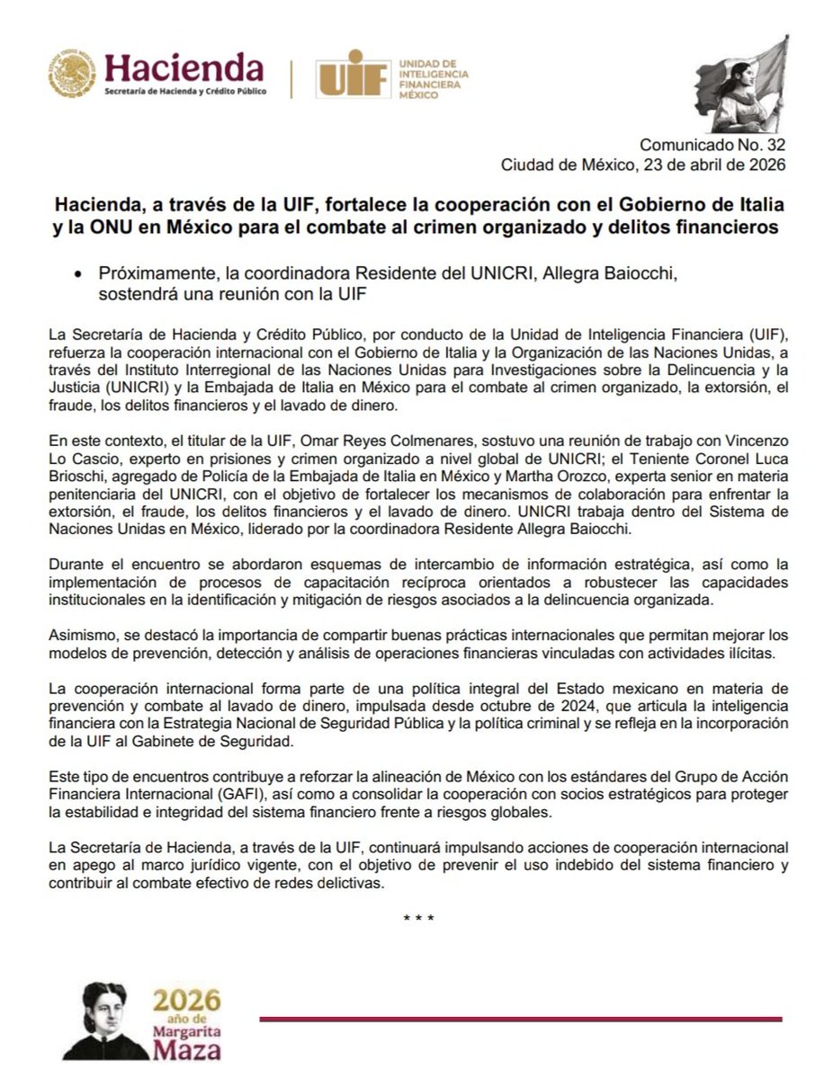 Hacienda tweet media