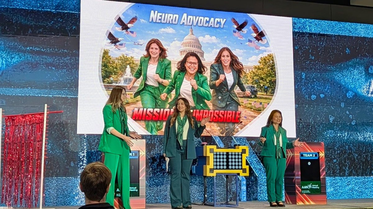 BojarskiLauren's tweet photo. It was a hit! I was so happy to hear that all the participants and the audience learned so much.
Thank you to all who were present to help us save Neurology!
Also really appreciating our background pic 🤣
#PACtivists @AANmember #AANAM https://t.co/UeV8hdZyV1