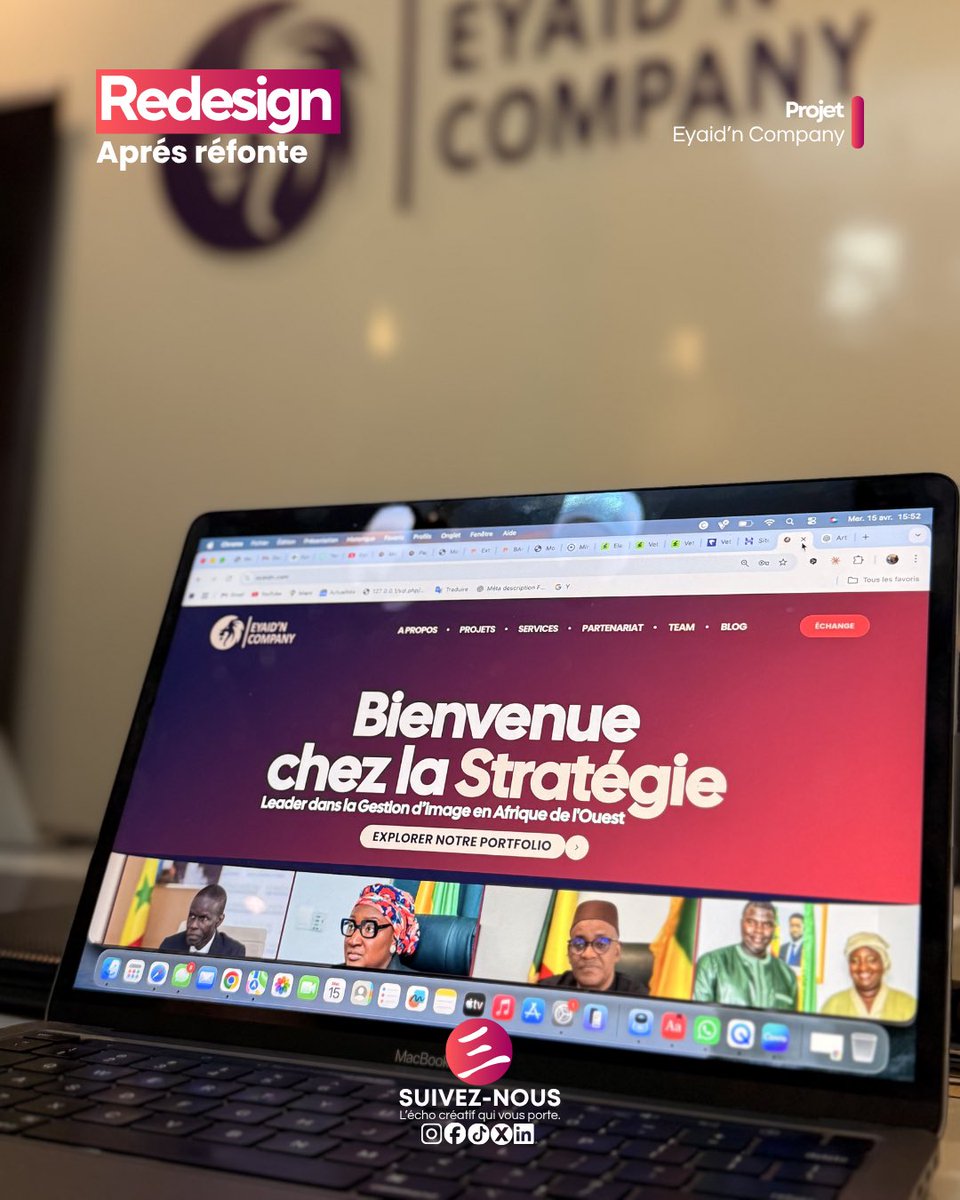 ekoora_sn's tweet photo. Avant c’était un site.
maintenant c’est une stratégie qui parle, qui guide, qui convertit. 🚀

#ekoora #redesign #refonte https://t.co/HkadRJAJCj