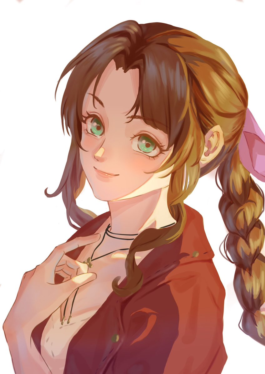 HaitingZhecwev's tweet image. #ファイナルファンタジ #aerith #fanart #vgen