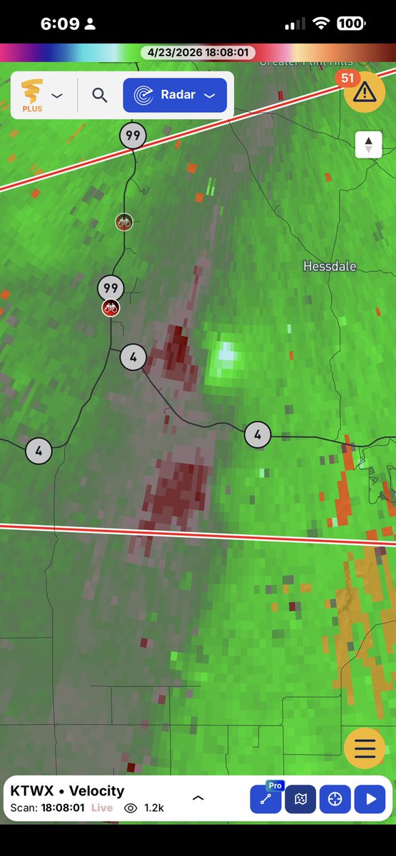 cashman1210's tweet image. Tornado on the ground south of almroa Wichita  get in your shelter immediately #weather
