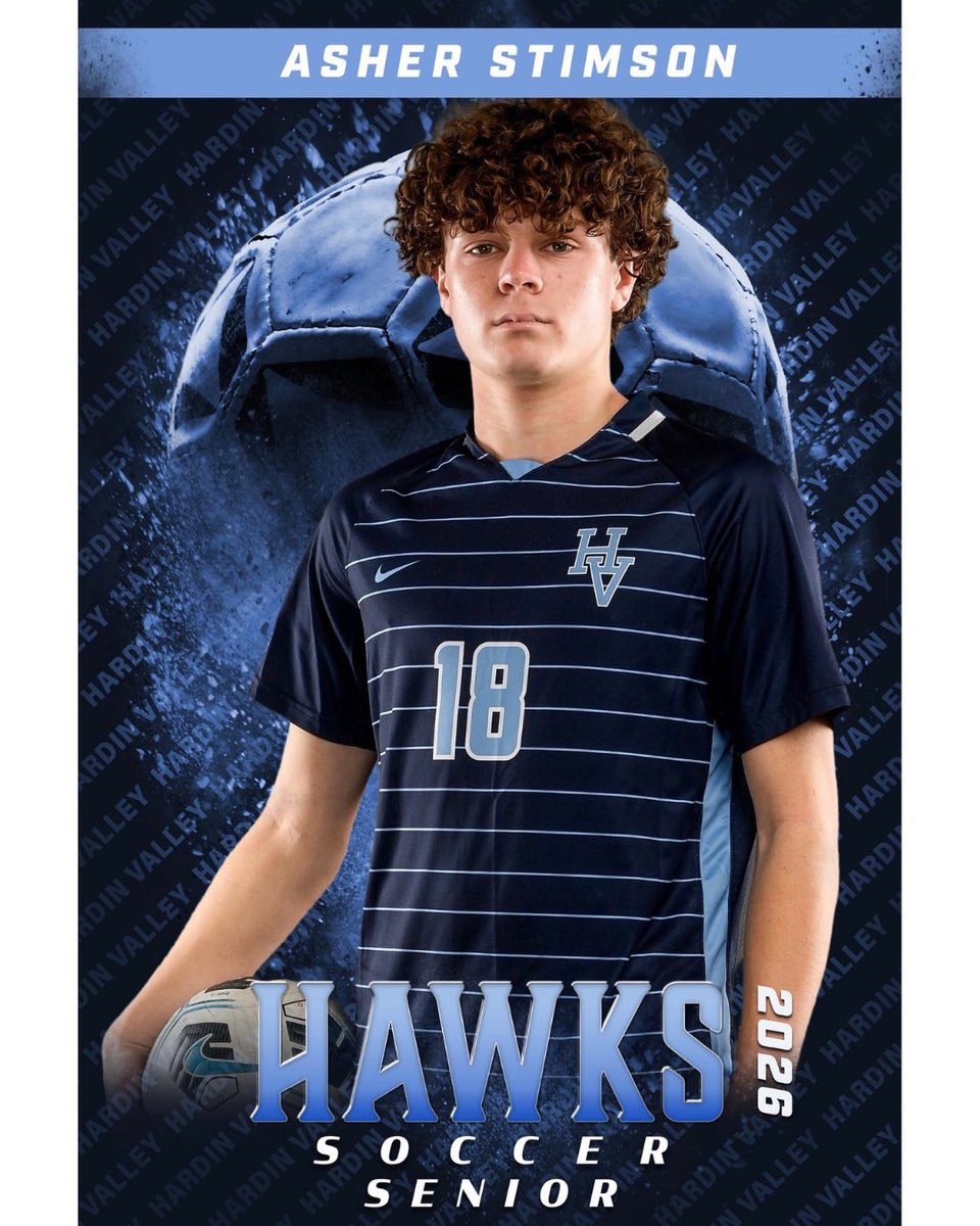 HVA_boyssoccer's tweet image. 📸 SENIOR SPOTLIGHT 📸

Asher Stimson #18 - Captain 

#senior #classof2026 #HawksSoccer 

@HVAAthletics @hvahawkeye @hvastudentsect @hva_boyssoccer @jwiggsphoto @asherkade