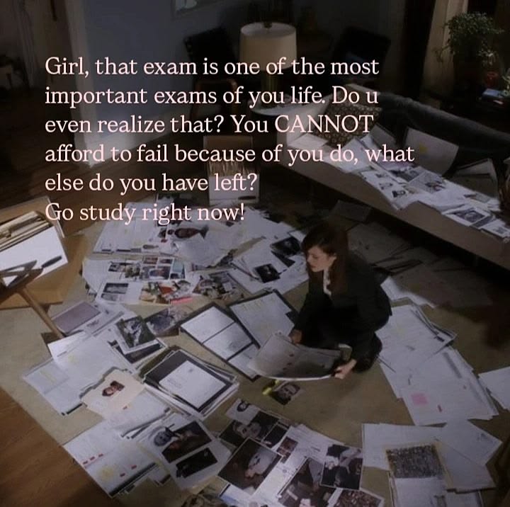 Lovandfear's tweet photo. Yes, go study right now! https://t.co/hLZy48rk0F
