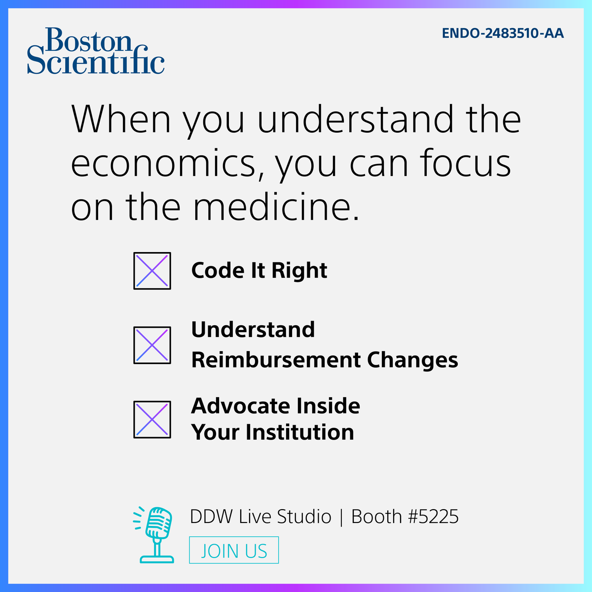 bsc_endoscopy's tweet image. Endoscopy can only advance if it’s economically sustainable. At our #DDW2026 Live Studio, we're providing actionable insights—because when you better understand the economics, you can focus on the medicine.

Join us: spklr.io/6011EKR4l

#Endoscopy #GITwitter #HealthEconomics
