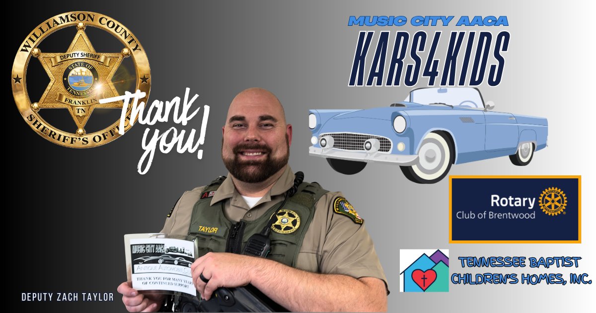 WCSO_Sheriff's tweet photo. WCSO Honored To Support 26th Annual Kars4Kids Event
We are grateful to be part of events like this that strengthen our community and give back to those who need it most. #WCSOTN https://t.co/4Q5F084jwe