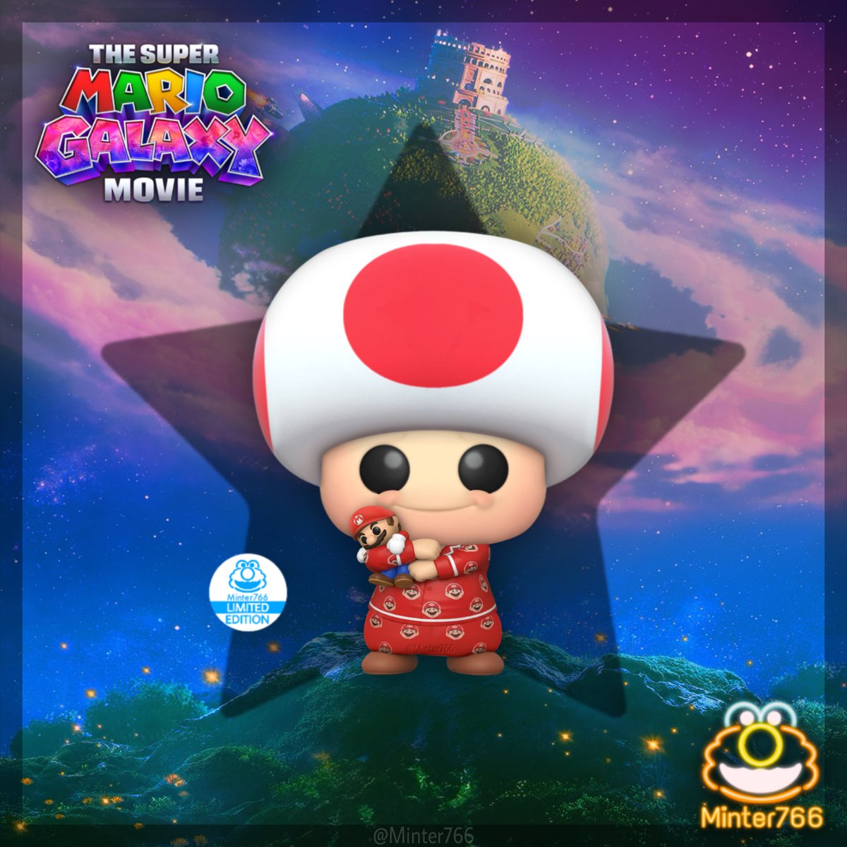 Minter766's tweet photo. Toad in PJ’s with Mario Plushie
#SuperMario #SuperMarioGalaxy https://t.co/3r2kXBmuhJ