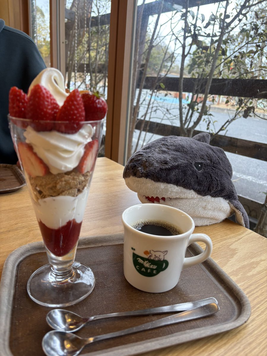 same4bros's tweet photo. おっきないちごパフェ🍓
甘くて美味しいよね！ https://t.co/9H2ltg0d3M